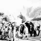 Шествие к памятнику воставшим австро-венгерским матросам  (Фото В. Зинченко)