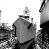 1981г. Корабль в доке.