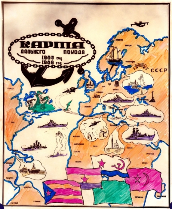 Карта похода