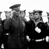 Министр обороны СССР маршал Гречко перед посещением Варны 1975 год