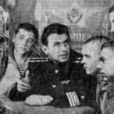 Капитан 2 ранга Брунштейн(фото из газеты)
