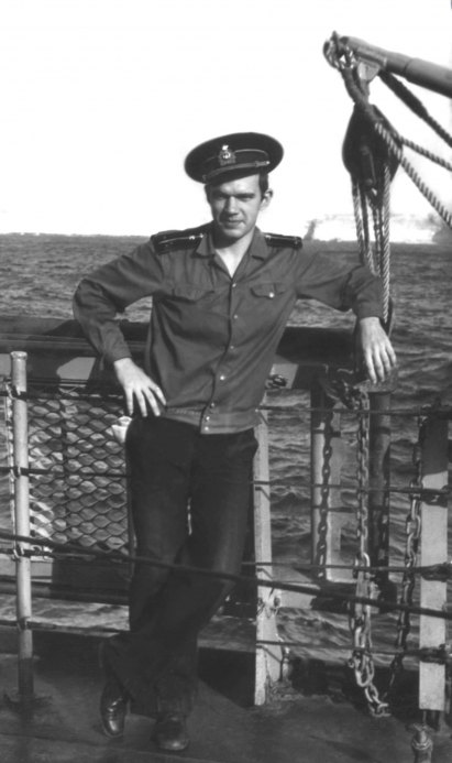 Командир МКГ Морин В. Э. Апрель 1982 года. Мерная миля