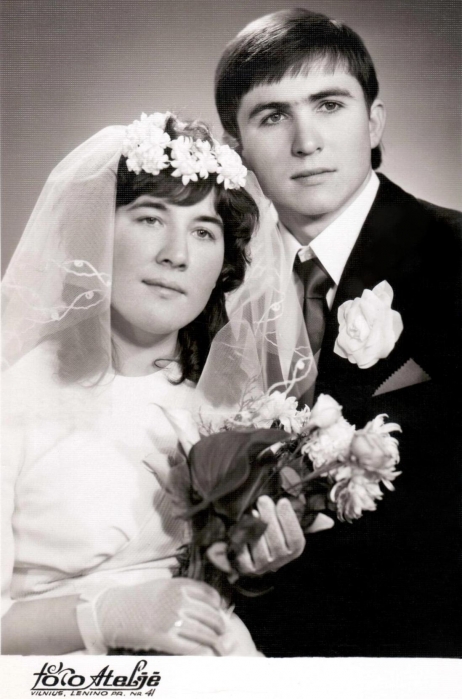 С женой Людмилой (1975год)