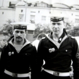 Старшина команды БИП Игорь Пилипенко и я (Польша 1984 год)