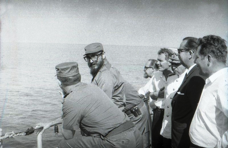 1969 г. Показательный выход в море
