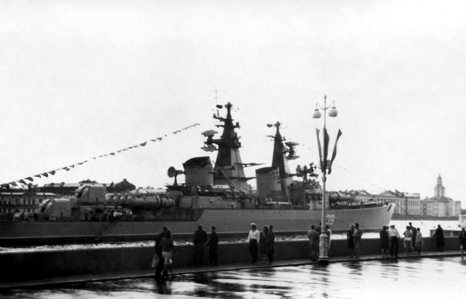 День ВМФ 1965 год. Ленинград