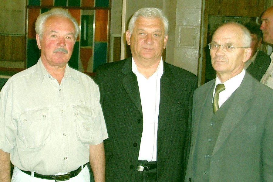Встреча грозненцев Г.Шинкевич,А.Дядченко, А Киселев