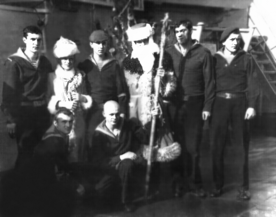 Так встречали 1975 год в Средиземном море