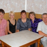 Моя семья жена, дочери, сын