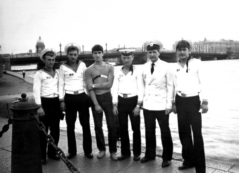 3-я СБ день ВМФ в Питере 1986 год.