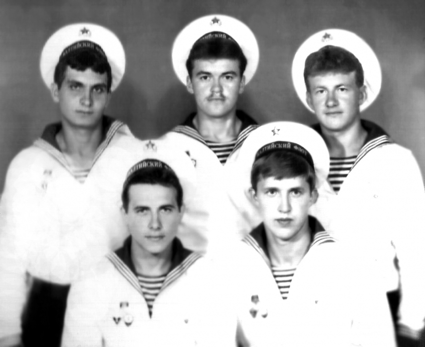 Годки осень1986 год. Мыкоц Ю., Корецкий В., Хлопук В., Пятницкий С., Тулин А.,