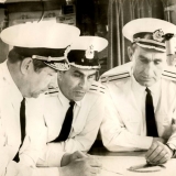 На фото слева направо: Васюков Л. Я., Муразов А.  Н., Рябинский Н. И.