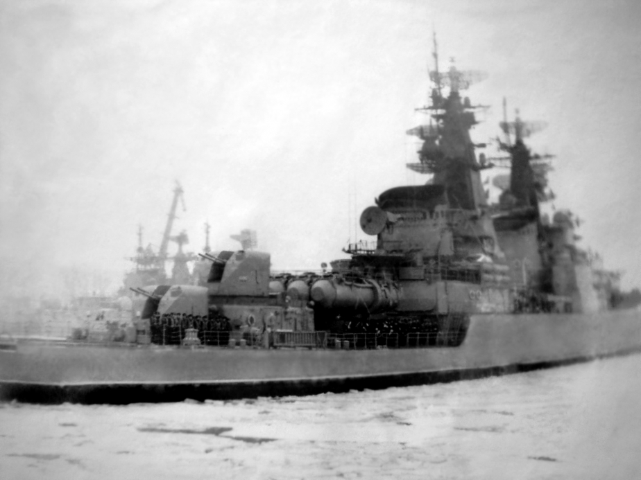 Заход в базу Балтийск после боевой(февраль 1986 года)