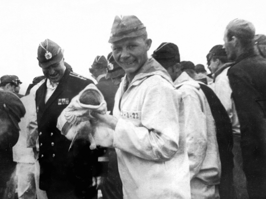 По пути на Кубу - 1969 год, северная Атлантика
