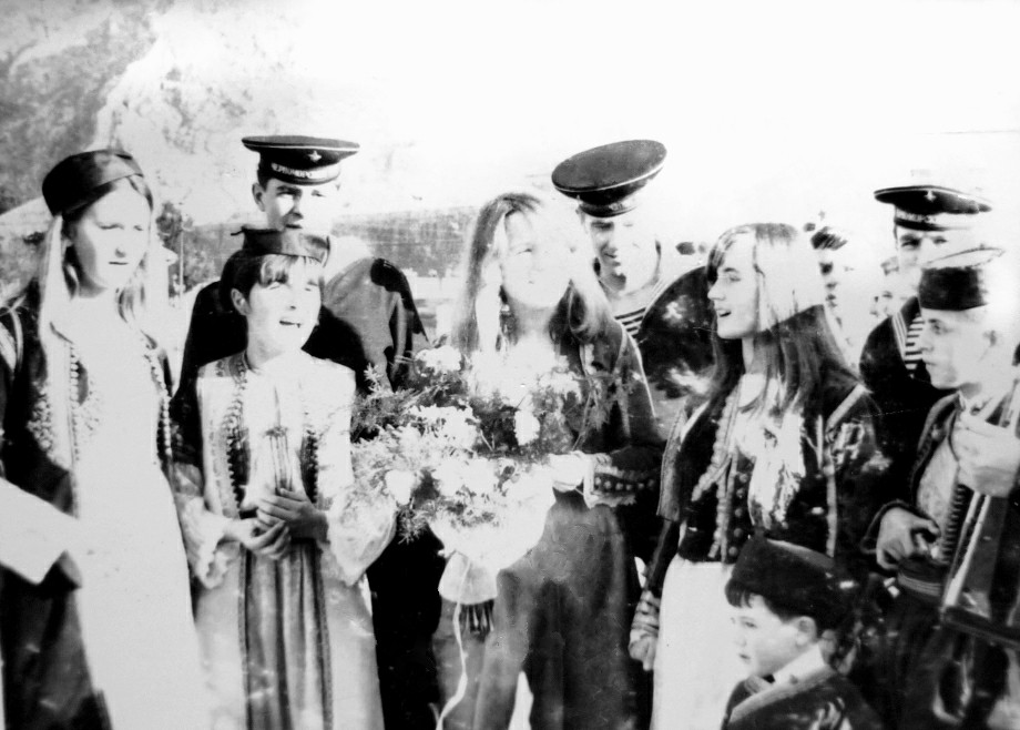 1968г. Югославия порт Котор торжества связанные с 50 - летием востания австро - венгерского флота.