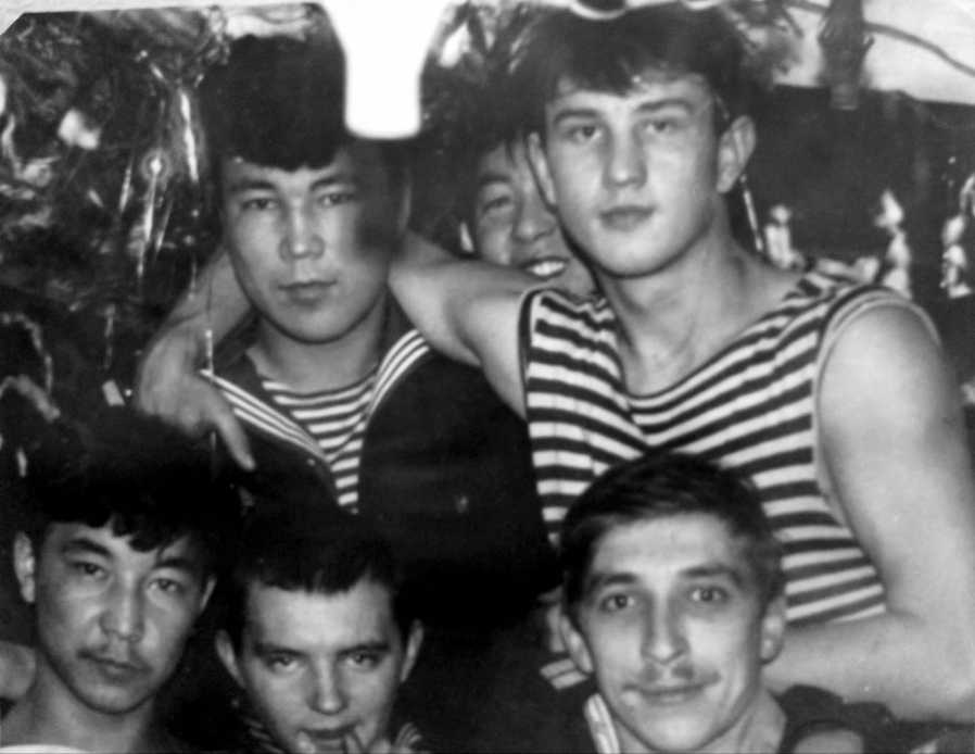 Канун нового 1991 года,с друзьями
